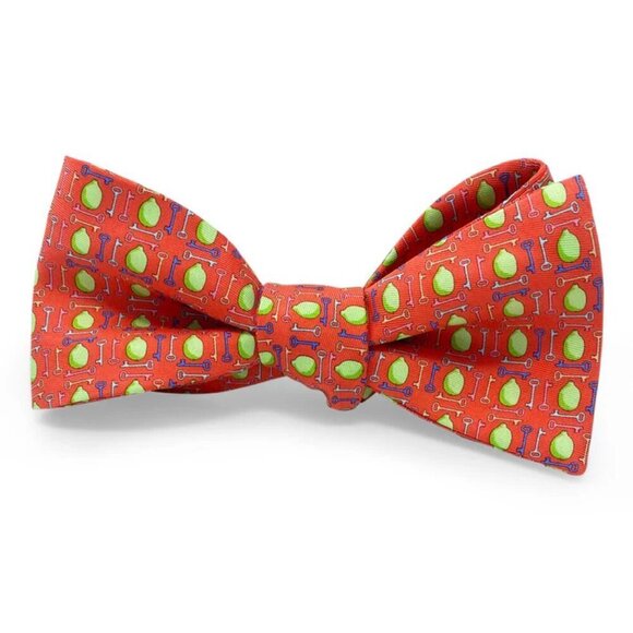 Peter Blair Key Lime Adjustable Bow Tie Orange - Picture 1 of 6